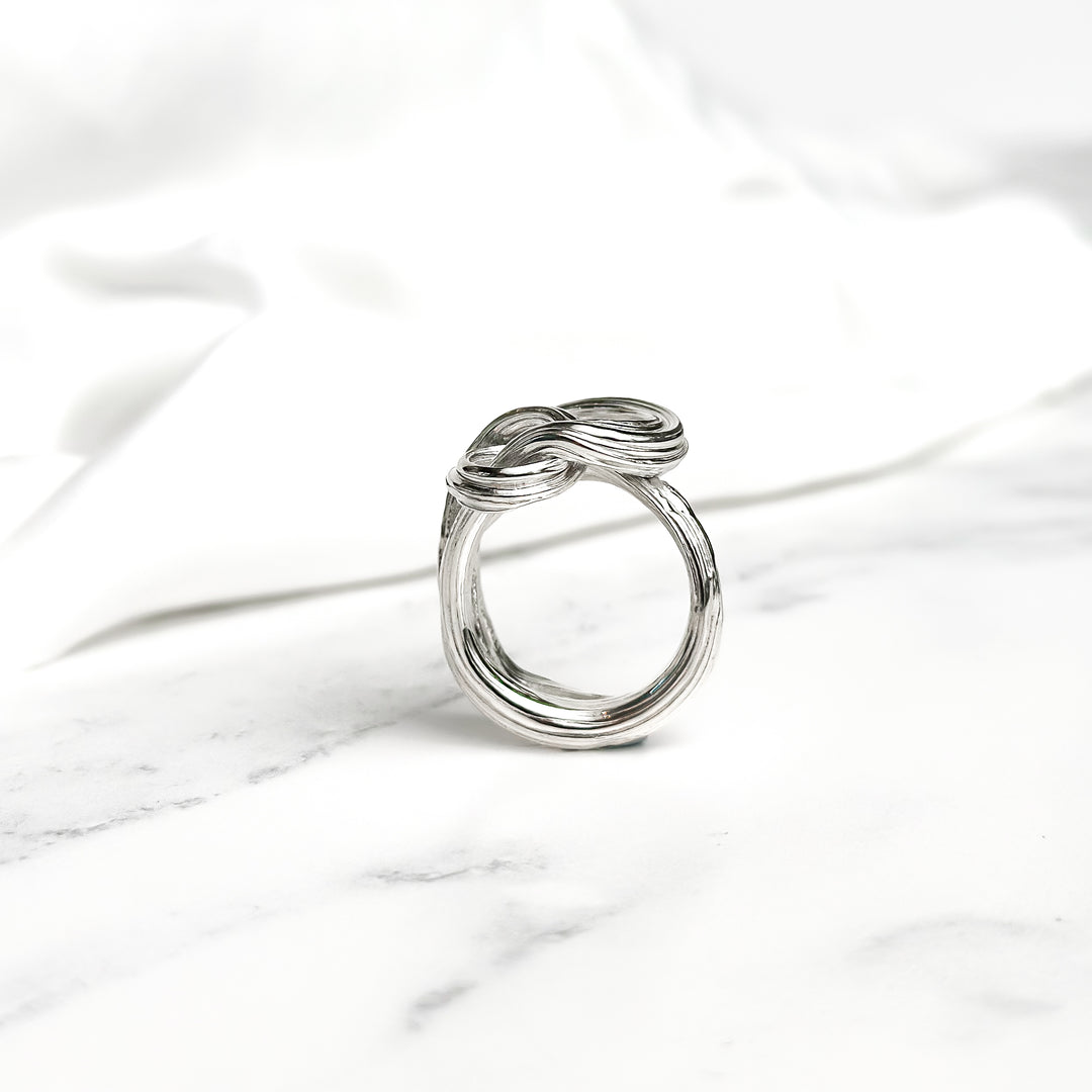 One of a kind Drift Sterling Silver Ring - Size M